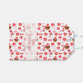 Étiquette de cadeau de la Saint-Valentin Sweets an (Devant (Horizontal))