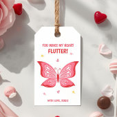Étiquette de cadeau de la Saint-Valentin « Vous fa
