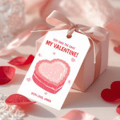 Étiquette de cadeau de la Saint-Valentin 'Vous pre