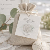 Étiquette de cadeau de mariage côtier Whispering S