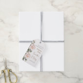 Étiquette de cadeau de mariage en espagnol (Avec de la ficelle)