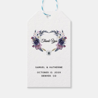 Étiquette de cadeau de mariage Halloween