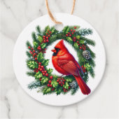Étiquette de cadeau de Noël (Devant)