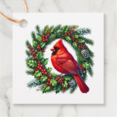 Étiquette de cadeau de Noël (Devant)