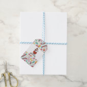 étiquette de cadeau de Noël (Avec de laficelle)