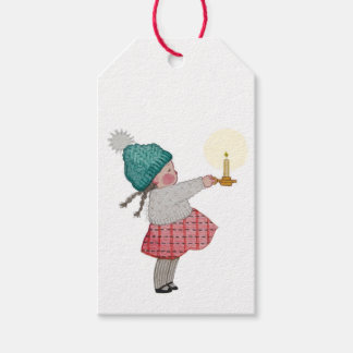 étiquette de cadeau de Noël