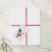 étiquette de cadeau de Noël (Avec de la ficelle)