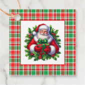Étiquette de cadeau de Noël (Devant)