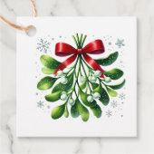 Étiquette de cadeau de Noël (Devant)