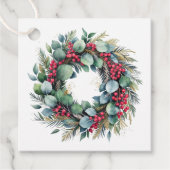 Étiquette de cadeau de Noël (Devant)