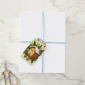 Étiquette de cadeau de Noël Apiculture | Design Tr (Avec de laficelle)