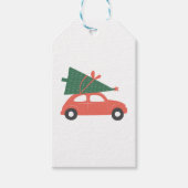 Étiquette de cadeau de Noël - Festive (Devant)