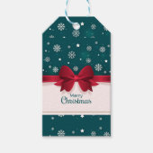 Étiquette de cadeau de Noël joyeux (Devant)