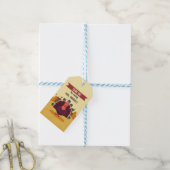Étiquette de Cadeau de Photo d'Enfant de Dinde de (Avec de laficelle)