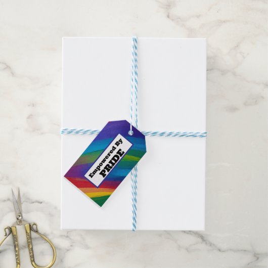 Étiquette De Cadeau De Pride (With Twine)