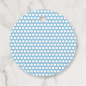 Étiquette de cadeau de shower de mariée (Dos)
