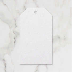 Étiquette de cadeau en feuille