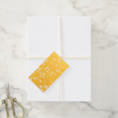Étiquette de cadeau en feuille "Je t'aime" (Avec de la ficelle)
