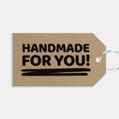 Étiquette de Cadeau "Faite Main pour Vous" pour Ar