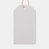 Étiquette de cadeau Félicitations Fleur de Bronze (Dos)