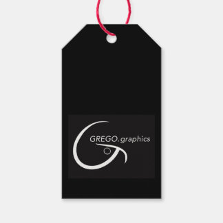 Étiquette de cadeau GregoGraphics