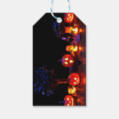 Étiquette de cadeau Halloween effrayante  (Dos)