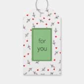 Étiquette de cadeau Halloween faite avec amour coe (Dos)