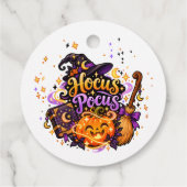 Étiquette de cadeau Halloween Hocus Pocus (Dos)