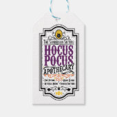 Étiquette de cadeau Halloween Hocus Pocus (Devant)