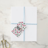 Étiquette de cadeau « Joyeux Noël » (Avec de laficelle)