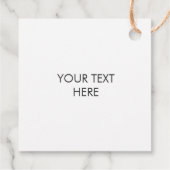 Étiquette de Cadeau Merci de M'avoir Couvé d'Amour (Dos)