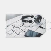 Étiquette de Cadeau Moderne Chic (Devant (Horizontal))