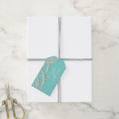 Étiquette de Cadeau Perle Élégante – "À (Nom), Ave (Avec de la ficelle)