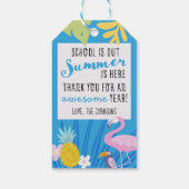 Étiquette de cadeau personnalisée pour enseignant  (Dos)