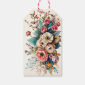 Étiquette de cadeau personnalisée pour une fête d' (Dos)