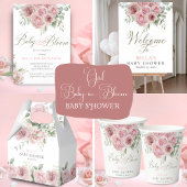 Étiquette de cadeau pour Baby Shower : Bébé fille