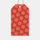 Étiquette de cadeau pour Baby Shower de Noël Santa (Dos)