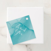 Étiquette de Cadeau pour Baby Shower Moderne (En situation)