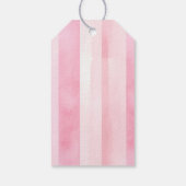 Étiquette de cadeau pour Baby Shower "Pink Pumpkin (Dos)