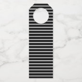 Étiquette de cadeau pour bouteille de mariage, Cla (Dos)