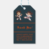 Étiquette de cadeau pour la fête d'anniversaire du (Devant)