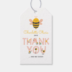 Étiquette de cadeau pour le 1er anniversaire de bé