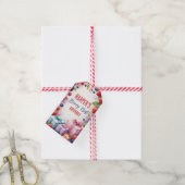 Étiquette de cadeau pour le premier anniversaire d (Avec de la ficelle)