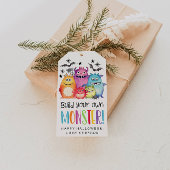 Étiquette de cadeau pour monstre à créer pour Hall