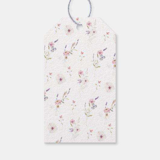 Étiquette de cadeau pour Tea Party (Dos)