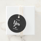 Étiquette de Cadeau Pour Toi, Étiquette pour Toute (En situation)