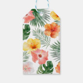 Étiquette de cadeau pour une fête d'anniversaire H (Dos)