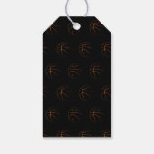 Étiquette de cadeau pour une fête sur le thème du  (Dos)