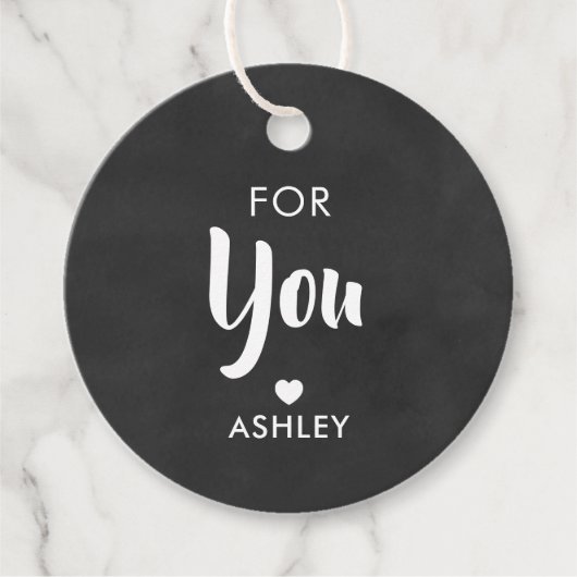 Étiquette de cadeau pour vous, étiquette pour tout (Devant)