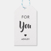 Étiquette de cadeau pour vous, étiquette toute occ (Devant)